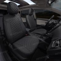 Чехлы Автопилот Экокожа Ромб на Jaecoo J7 (2023+) Чехлы Автопилот Экокожа Ромб на Jaecoo J7 (2023+)