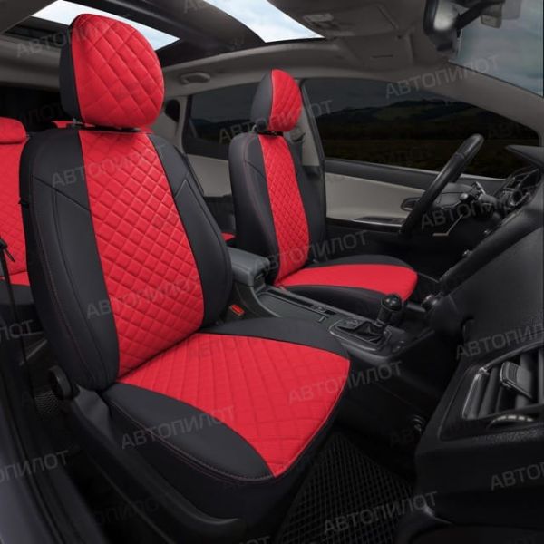 Чехлы Автопилот Экокожа Ромб на Jaecoo J7 (2023+) Чехлы Автопилот Экокожа Ромб на Jaecoo J7 (2023+)