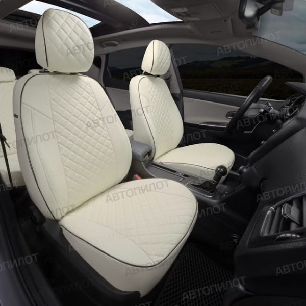 Чехлы Автопилот Экокожа Ромб на Jaecoo J7 (2023+) Чехлы Автопилот Экокожа Ромб на Jaecoo J7 (2023+)