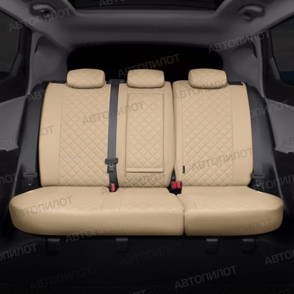 Чехлы Автопилот Экокожа Ромб на Jaecoo J7 (2023+) Чехлы Автопилот Экокожа Ромб на Jaecoo J7 (2023+)