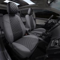 Чехлы Автопилот Экокожа Ромб на Jaecoo J7 (2023+) Чехлы Автопилот Экокожа Ромб на Jaecoo J7 (2023+)