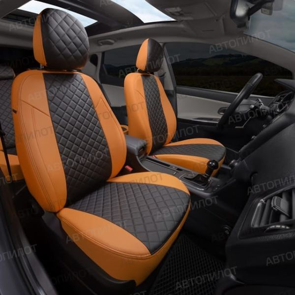Чехлы Автопилот Экокожа Ромб на Jaecoo J7 (2023+) Чехлы Автопилот Экокожа Ромб на Jaecoo J7 (2023+)