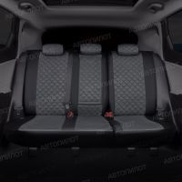 Чехлы Автопилот Алькантара Ромб на Jaecoo J7 (2023+) Чехлы Автопилот Алькантара Ромб на Jaecoo J7 (2023+)